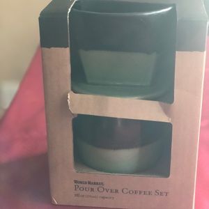 Pour over coffee set with dripper